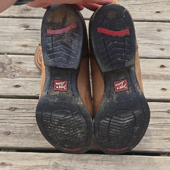 Tony Lama Brown Western Boots Size 13 - Picture 4 of 6